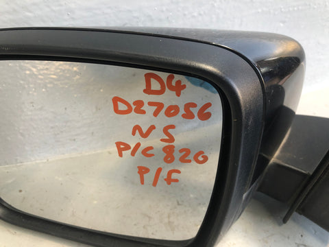 Discovery 4 Mirror Near Side Left Santorini Black Land Rover 2009 to 2014 D27056