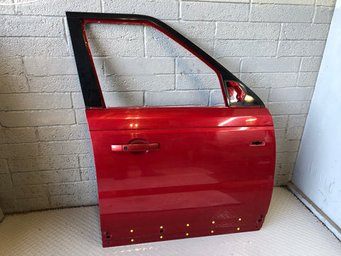 Range Rover Sport Door Off Side Right Front Bare Firenze Red L320 2009 to 2013
