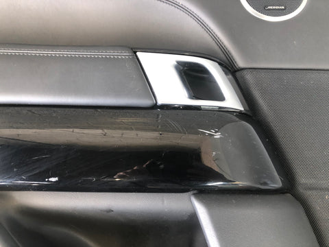Range Rover L405 Door Cards Set Black with Gloss Black Trim 2013 to 2017 L15056