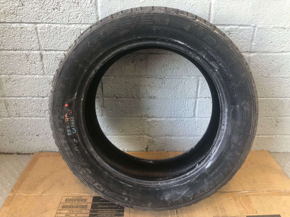 Continental Part Worn Tyre 255/50ZR19 7mm Tread 255 50 19 D17066SP