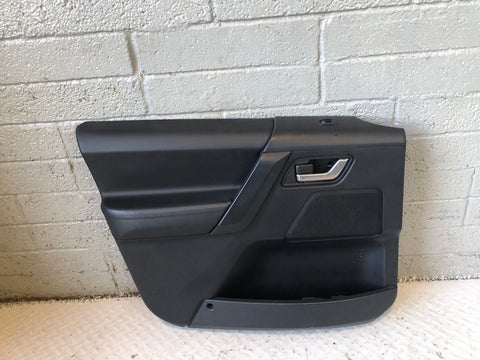 Freelander 2 Door Cards Set of 4 in Black Cloth Land Rover 2006 to 2010 D02106