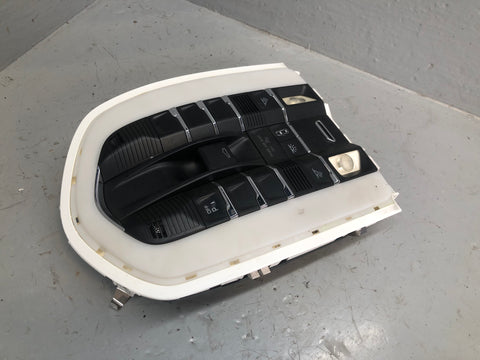 Porsche Cayenne 958.1 92A Interior Light Panel Panel Front with Sunroof Switch