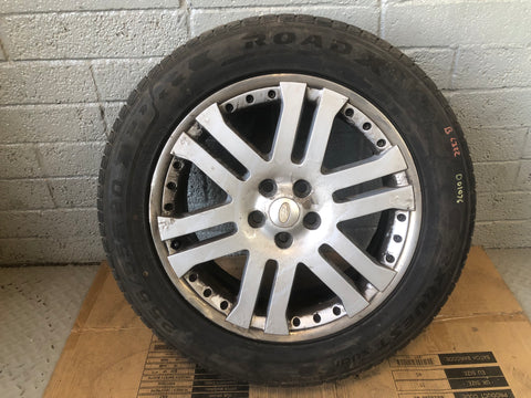 Range Rover L322 Alloy Wheels And Tyres x5 20" 255/55R20 2002 to 2013 D01076