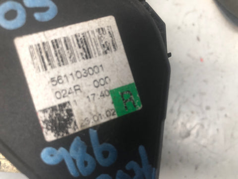 Porsche Boxster 986 Seat Belt Off Side Right in Black 1999 to 2004