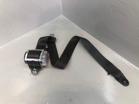 Discovery 3 Seat Belt Off Side Front Black Land Rover 2004 to 2007 Type 1