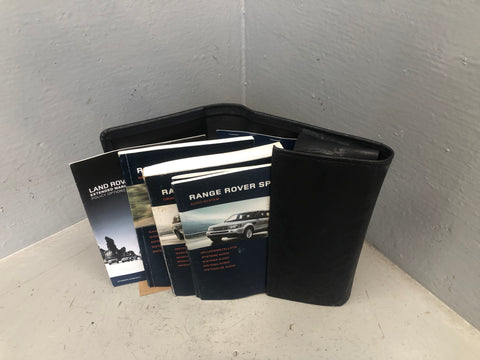 Range Rover Sport Handbook Manual User Guides in Wallet 2005 to 2009 D17066