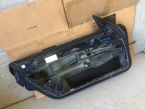 Porsche Boxster 986 Door Near Side Left in Lapis Blue Metallic 3A8 1996 to 2004