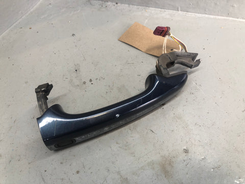Jaguar XF Front Door Handle Off Side Indigo Blue Keyless X250 2007 to 2015