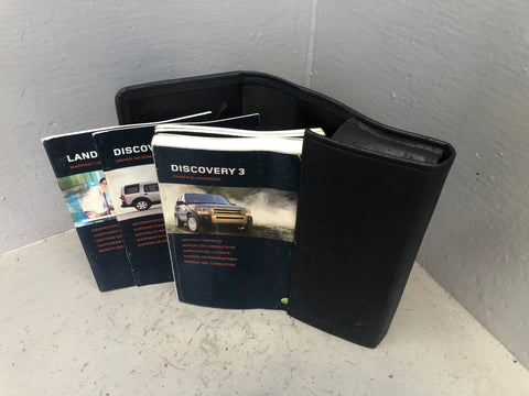 Discovery 3 Handbook User Manual in Wallet Land Rover 2004 to 2009 J17076
