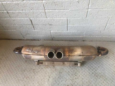 Porsche Boxster S 986 Exhaust Back Box  3.2 Petrol 1999 to 2002
