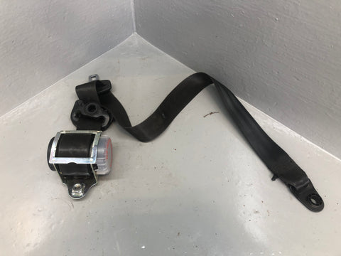 Discovery 3 Seat Belt Off Side Front Black Land Rover 2004 to 2007 Type 1