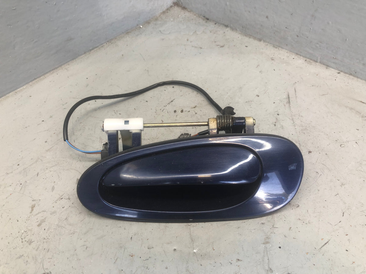 Porsche Boxster 986 Door Handle Exterior Left Lapis Blue Metallic 1996 to 2004