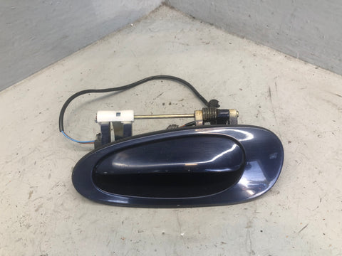 Porsche Boxster 986 Door Handle Exterior Left Lapis Blue Metallic 1996 to 2004