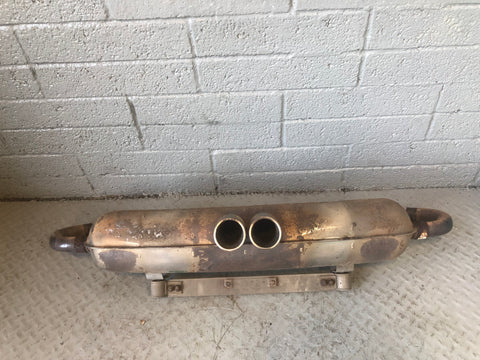 Porsche Boxster S 986 Exhaust Back Box  3.2 Petrol 1999 to 2002