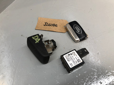 Discovery 4 Key Remote and Blade with Door Lock Land Rover 2009 to 2014 J26086