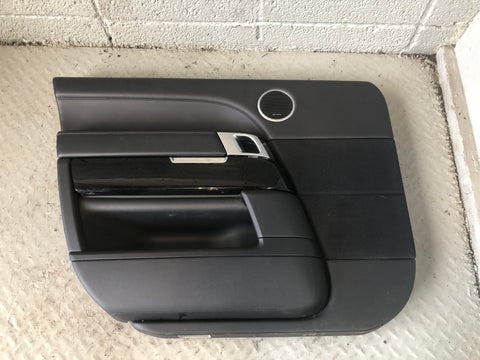 Range Rover L405 Door Cards Set Black with Gloss Black Trim 2013 to 2017 L15056
