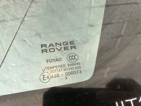 Range Rover Sport Glass Off Side Rear Quarter Panel Window L494 2014 to 2022