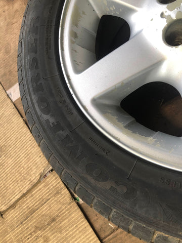 Freelander 1 Alloy Wheel and Tyre 17" Land Rover 225/55R17 Trek Style L23106C