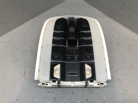Porsche Cayenne 958.1 92A Interior Light Panel Panel Front with Sunroof Switch