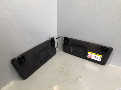 Range Rover Sport Sun Visors Mirrors and Lights Black L494 2014 to 2022 L14096