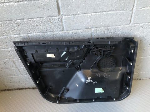 Freelander 2 Door Cards Set of 4 in Black Cloth Land Rover 2006 to 2010 J31076