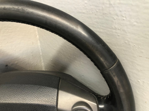 Discovery 4 Steering Wheel Leather Black Land Rover 2009 to 2013 D27056