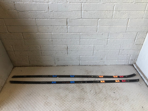 Range Rover L405 Roof Channel Trim Strip Pair Causeway Grey 2013 to 2017