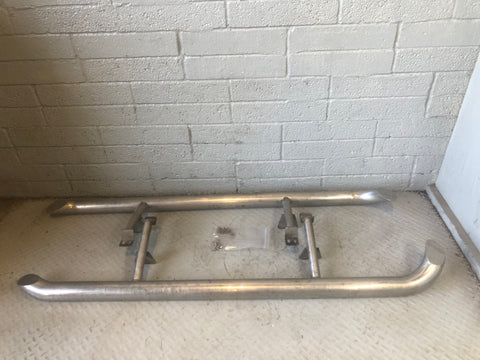 Range Rover L322 Side Steps Pair Of Chrome Land Rover 2002 to 2009 D01076