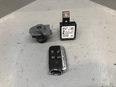 Range Rover Evoque Key Remote and Blade with Door Lock 2011 to 2015 L03066