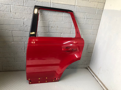 Range Rover Sport Door Near Side Left Rear Bare In Firenze Red L320 2009 to 2013