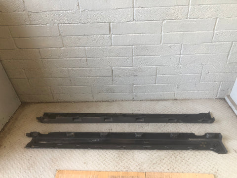 Freelander 2 Sill Cover Trims Pair Land Rover 2006 to 2014 Black Plastic J07076