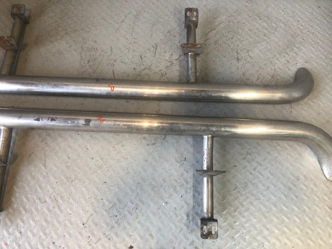 Range Rover L322 Side Steps Pair Of Chrome Land Rover 2002 to 2009 D01076