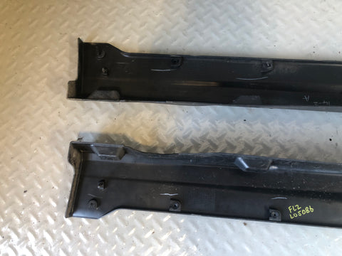 Freelander 2 Sill Cover Trims Pair Land Rover 2006 to 2014 Black Plastic L05086
