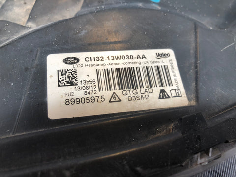 Range Rover Sport Headlight Near Side Front Facelift CH32-13W030-AA L320