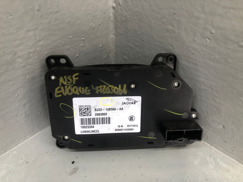 Range Rover Evoque Seat Adjust Switch Panel Near Side Front BJ32-14B566-AA L538