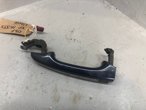 Jaguar XF Front Door Handle Off Side Indigo Blue Keyless X250 2007 to 2015