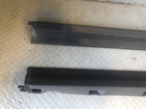Freelander 2 Sill Cover Trims Pair Land Rover 2006 to 2014 Black Plastic J07076