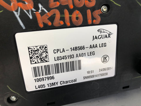 Range Rover L405 Seat Adjustment Switch Passenger Near Side CPLA-14B566-AAA LEG
