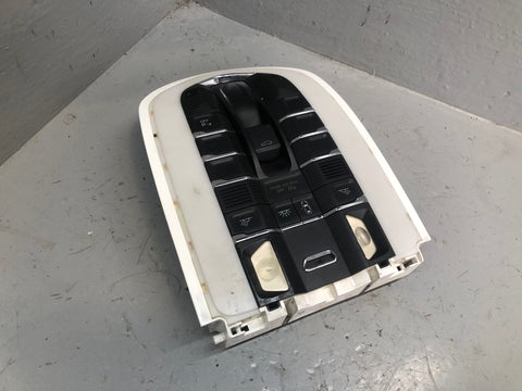Porsche Cayenne 958.1 92A Interior Light Panel Panel Front with Sunroof Switch