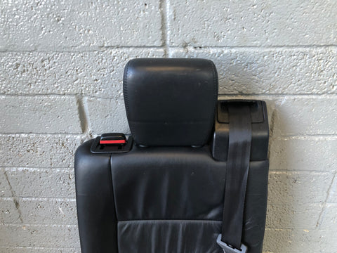 Discovery 3 Seats Rear Middle Row in Soft Black Leather Land Rover 2004 to 2009