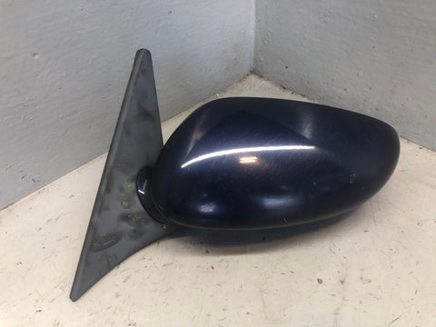 Porsche Boxster 986 Door Mirror Near Side Lapis Blue Metallic 1996 to 2004