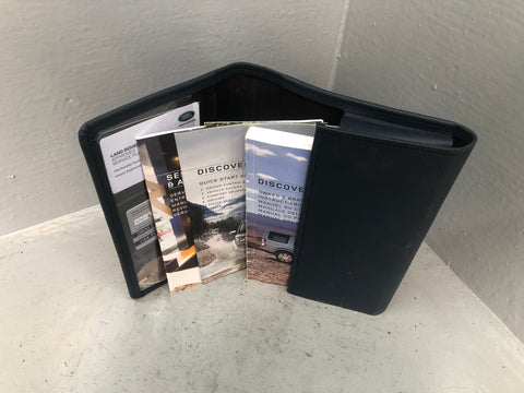Discovery 4 Handbook User Manual in Wallet Land Rover 2014 to 2016 K18066
