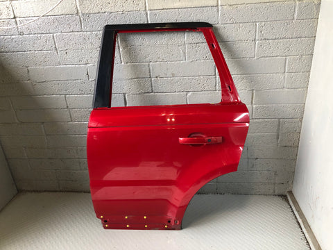 Range Rover Sport Door Near Side Left Rear Bare In Firenze Red L320 2009 to 2013