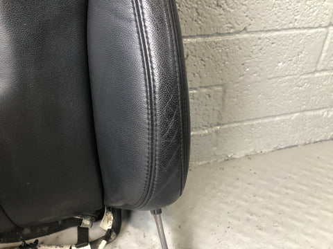 Range Rover Evoque Seat Back Front Off Side Leather Black 3 Door 2011 to 2015