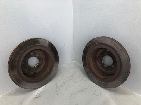 Range Rover Brake Disc Rotors Pair Of Rear L322 2006 to 2010 K11056