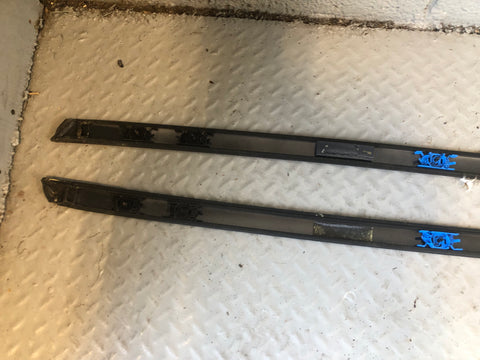 Range Rover L405 Roof Channel Trim Strip Pair Causeway Grey 2013 to 2017