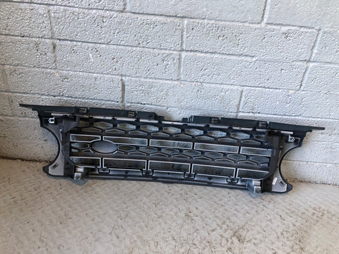 Discovery 4 Grille Front Sumatra Black and Silver Land Rover 2009 To 2016 J23096
