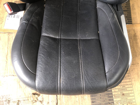 Range Rover L322 Leather Seats Black Heated Facelift 2010 to 2013 L29076
