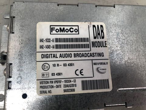DAB Audio Module AH42-19C032-AE Land Rover Discovery 4 Range Rover Sport D16076