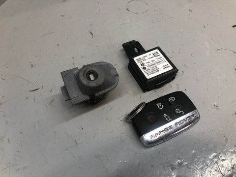Range Rover Evoque Key Remote and Blade with Door Lock 2011 to 2015 L03066